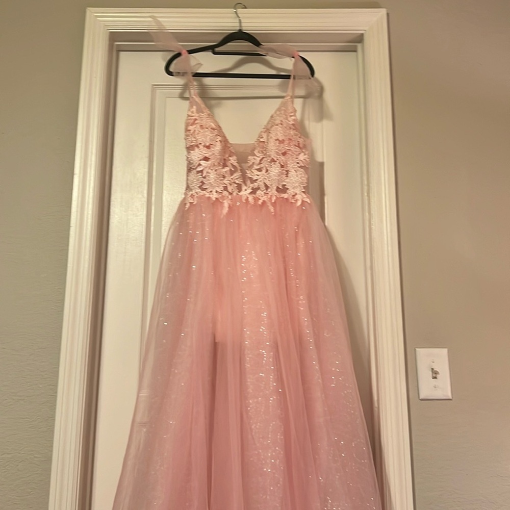 Light Pink Prom Dress, Size 12
